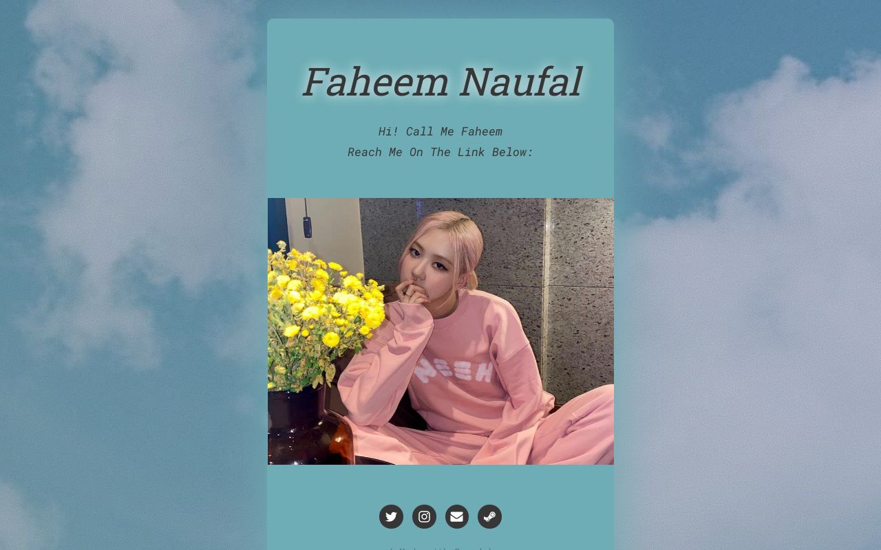 Carrd profile picture for @faheem
